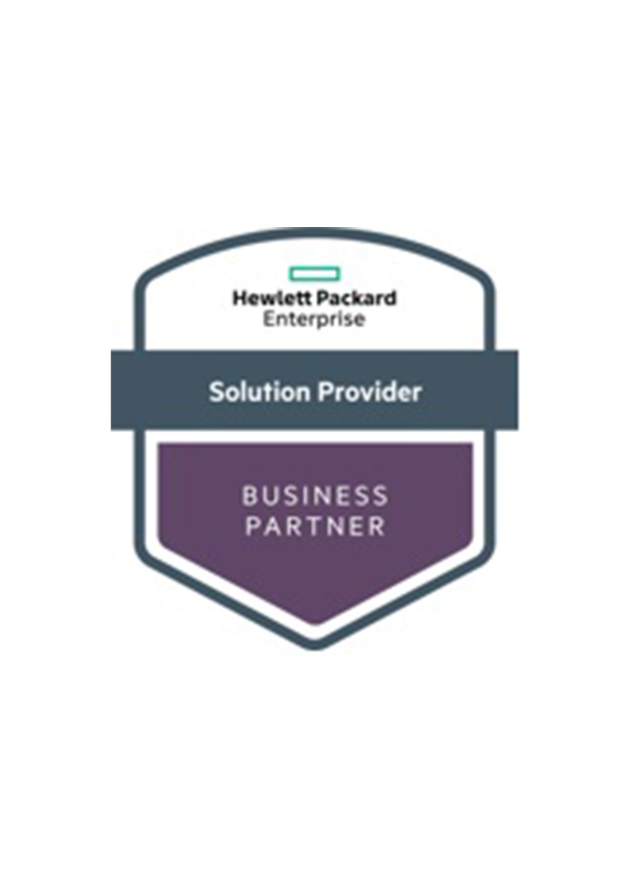 Infrastruttura HPE con server e networking