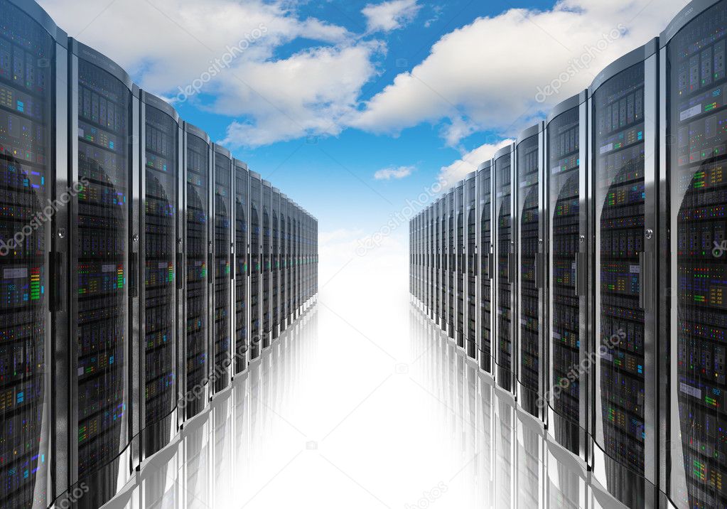 Rappresentazione di servizi cloud collegati in rete