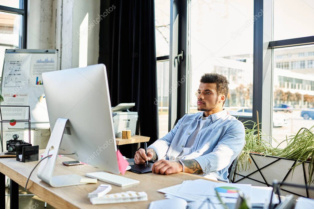 Software gestionale utilizzato in un ufficio amministrativo